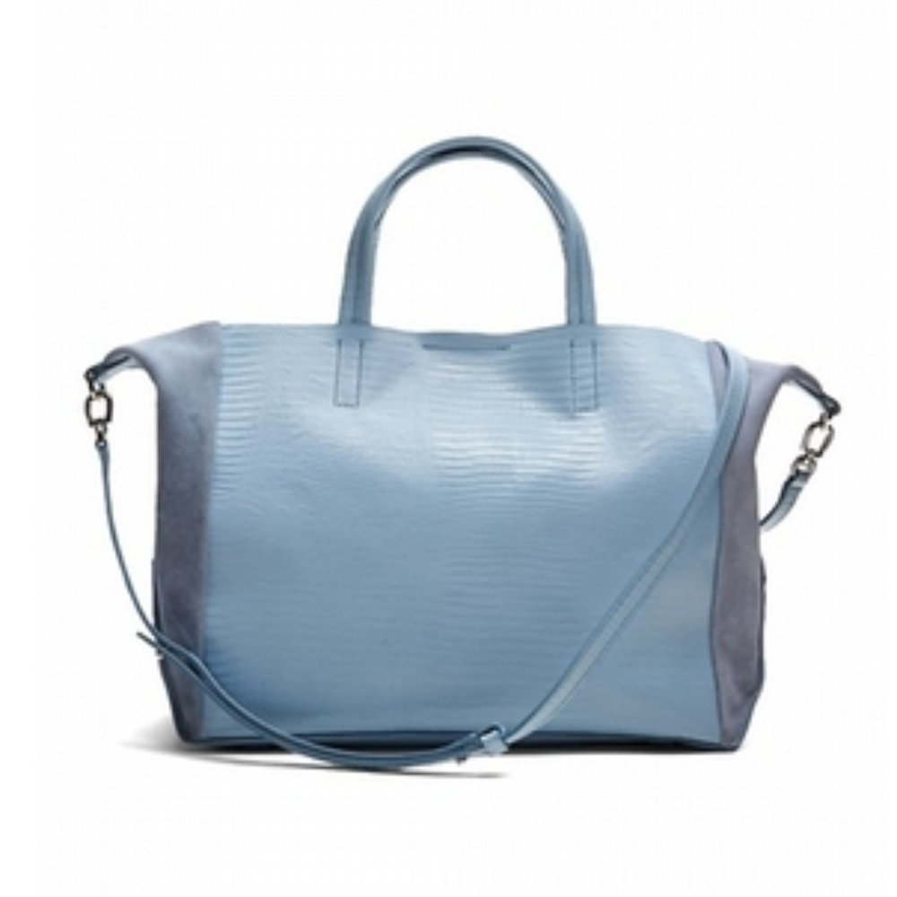 New Leather tote crossbody purse Banana Republic - Picture 1 of 5